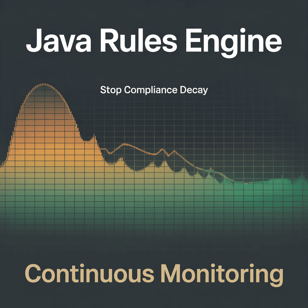 Java Rules Engine & Continuous Monitoring visual