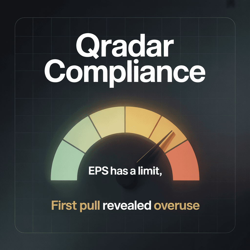 Building a QRadar Compliance Connector for Snow License Manager visual