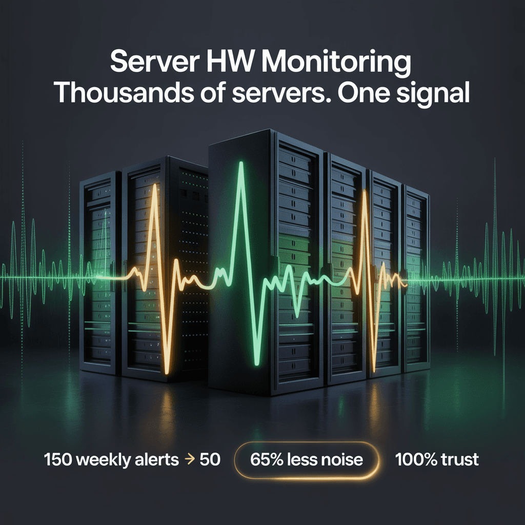 Building a Server HW Monitoring System for Snow License Manager visual