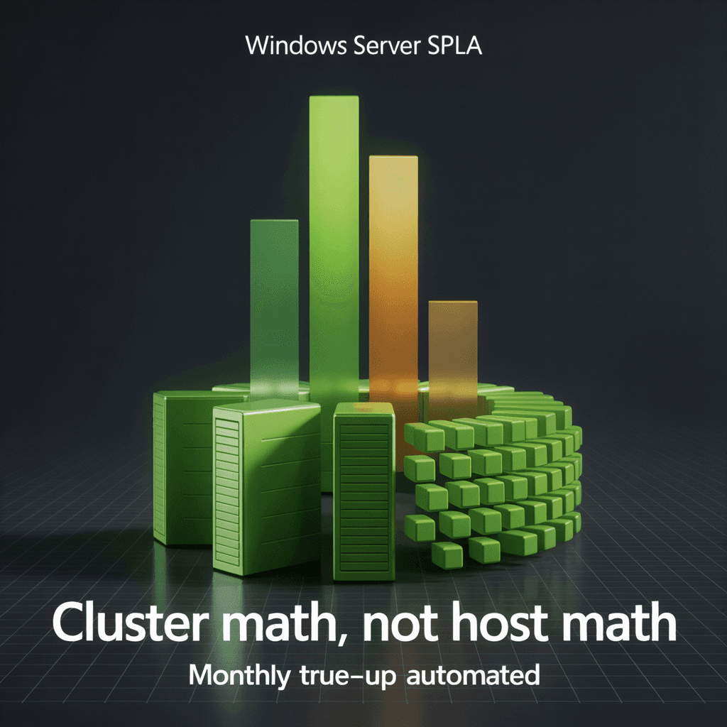 Windows Server SPLA — License Count Automation visual